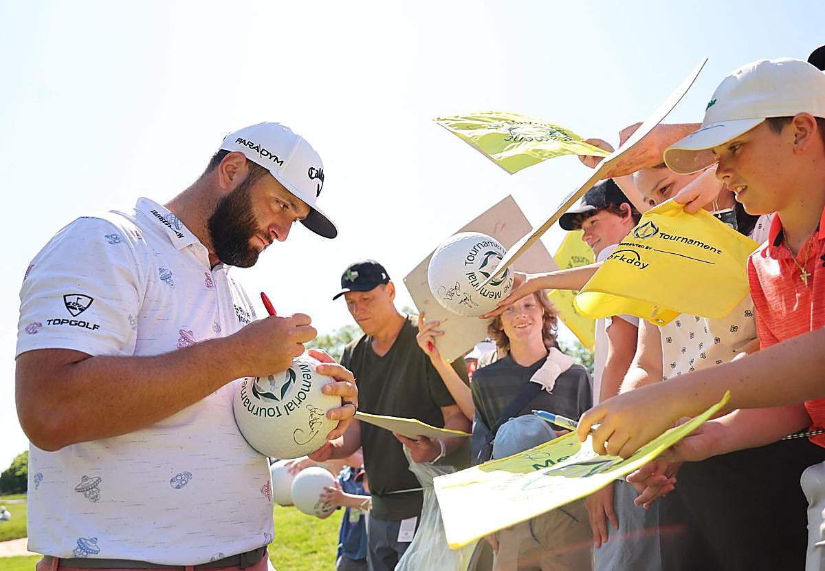 Rahm es uno de los jugadores más solicitados por los aficionados.