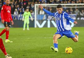 El 1x1 del Alavés-Mallorca: Javi López sigue a buen nivel. Y tú, ¿quién crees que ha destacado?