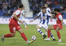 El Leganés endosa un severo correctivo al Amorebieta