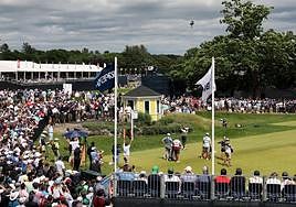 Imagen del US Open del pasado año cerca de Boston.