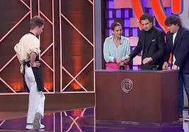 Las arcadas de Luca al probar su propio plato en 'Masterchef'