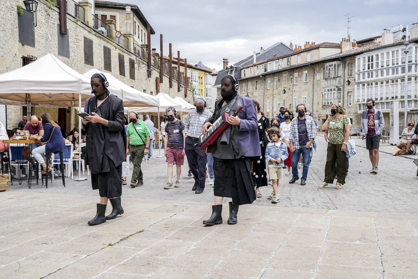 Vitoria se transforma en un gran teatro