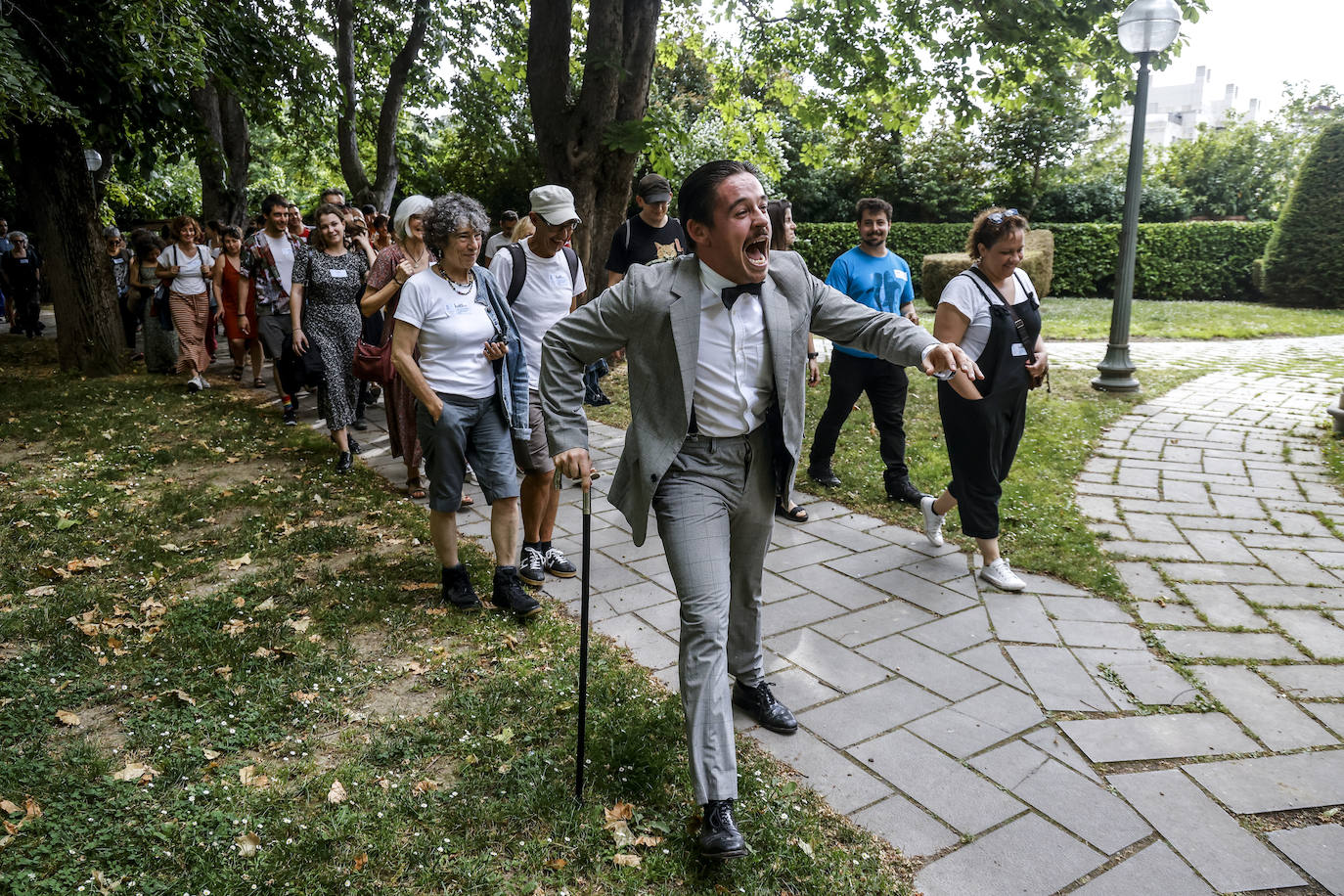 Vitoria se transforma en un gran teatro