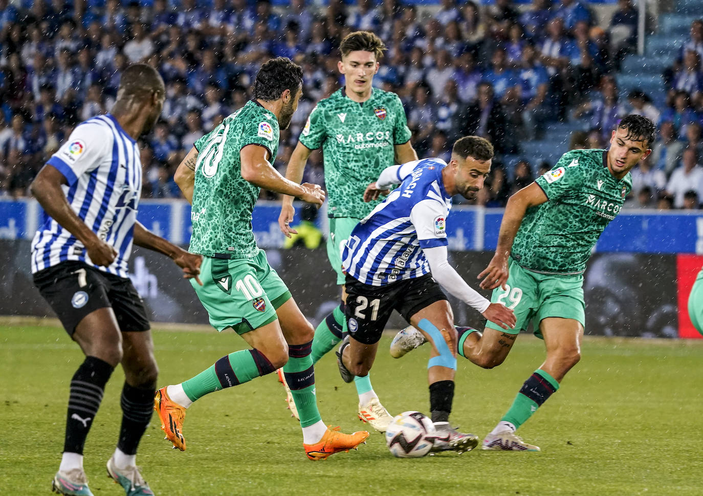 Las mejores fotos del Alavés - Levante