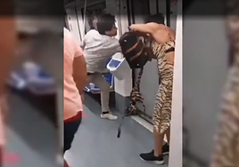 Brutal agresión en el metro de Barcelona a una mujer transgénero
