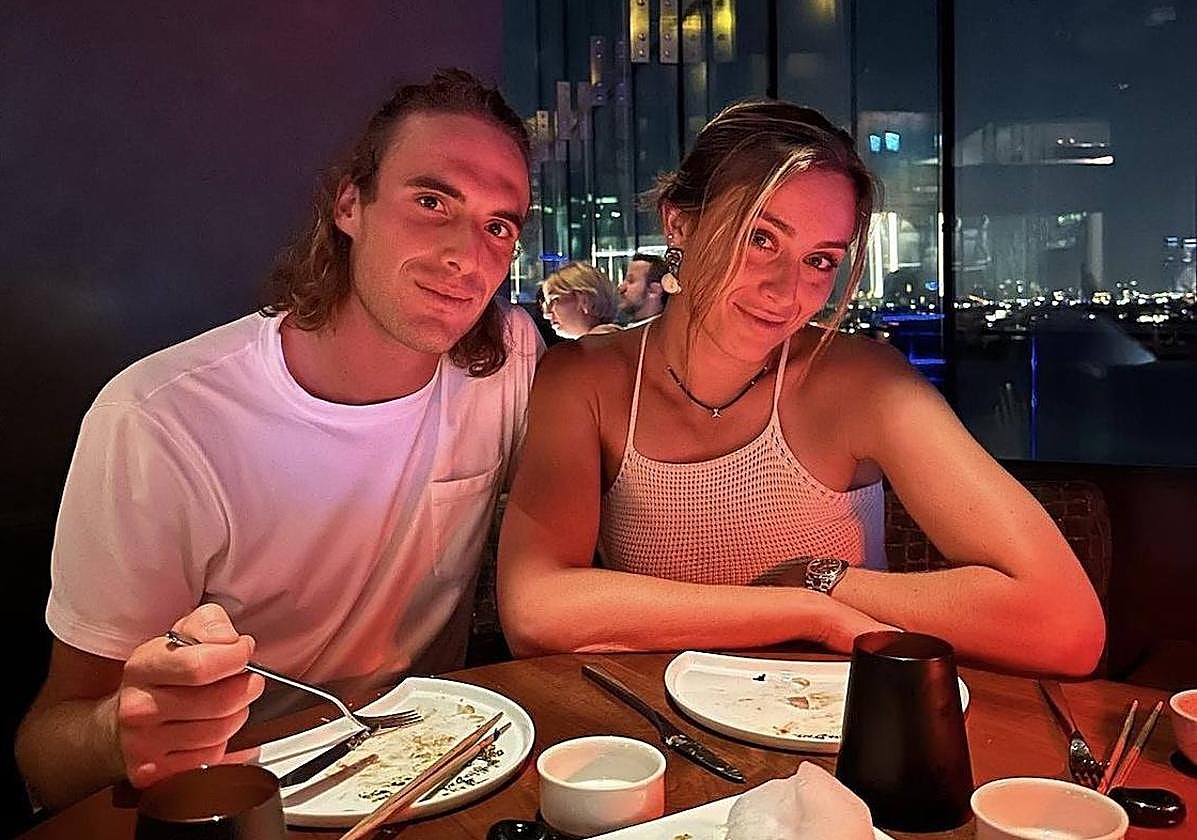 Las románticas vacaciones de Badosa y Tsitsipás en Dubai