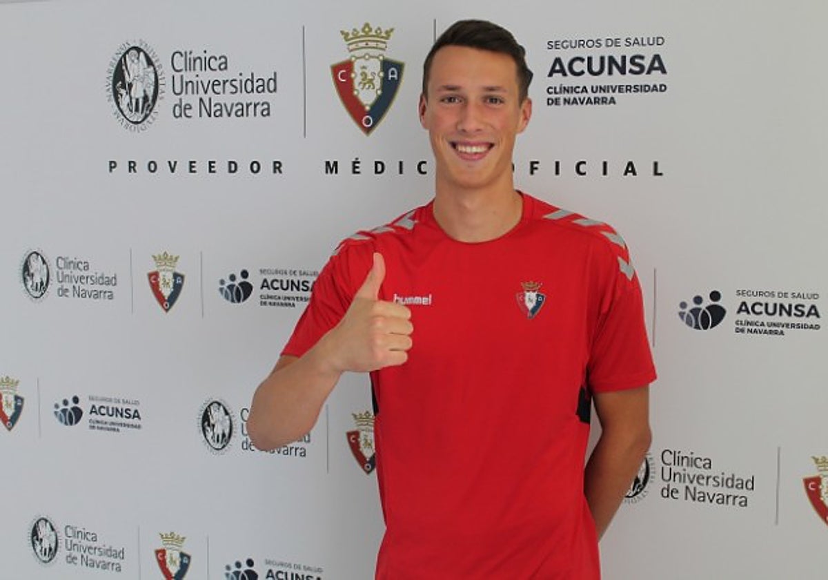 Herrando en las instalaciones de Tajonar.