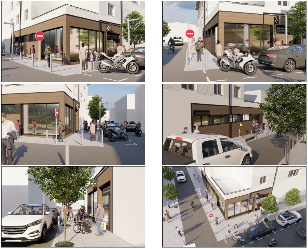 Infografía de cómo quedará el dispensario de Armintza tras la reforma.