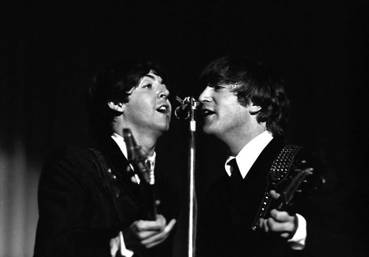 McCartney y Lennon.