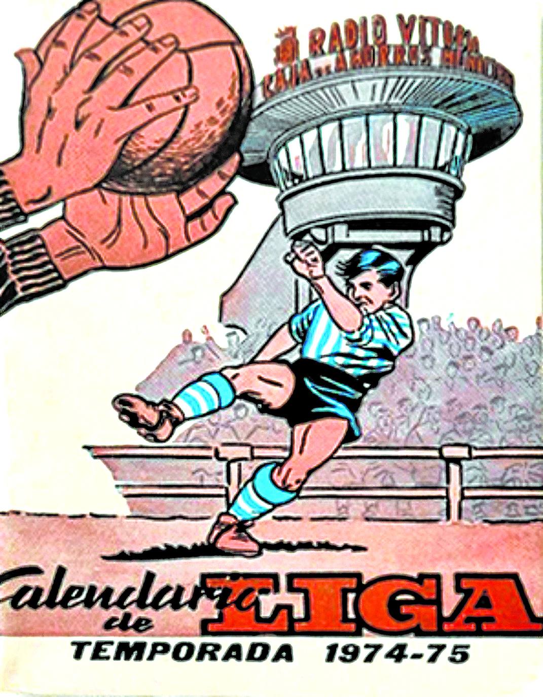Imagen - Portada del calendario de la liga.