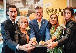 El pintxo de Eneko Atxa para el Tour ha sido presentado este miércoles.