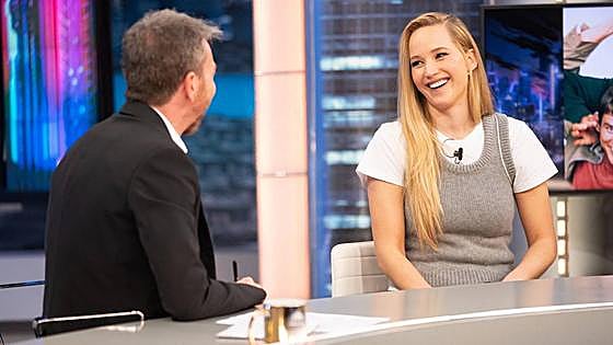 Jennifer Lawrence, en 'El Hormiguero': «Fue aterrador, terrible»