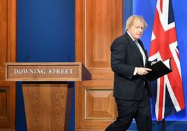 Pasar la página de Boris Johnson