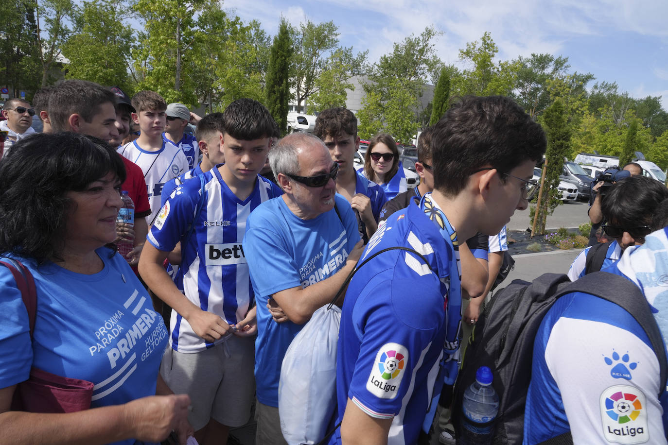 Las mejores fotos de Vitoria y Valencia en la previa del Levante-Alavés