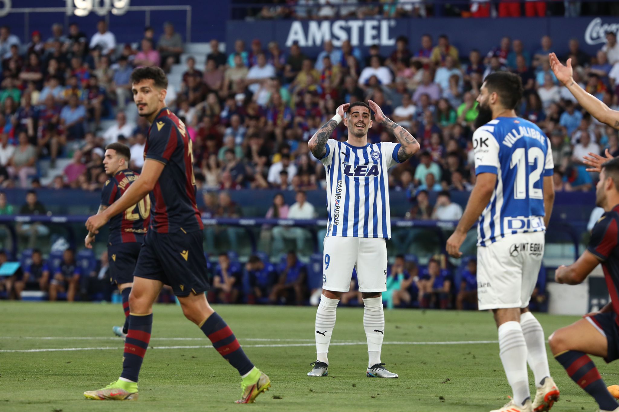 Las mejores fotos del Levante - Alavés