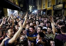 En directo | Explosión de alegría albiazul