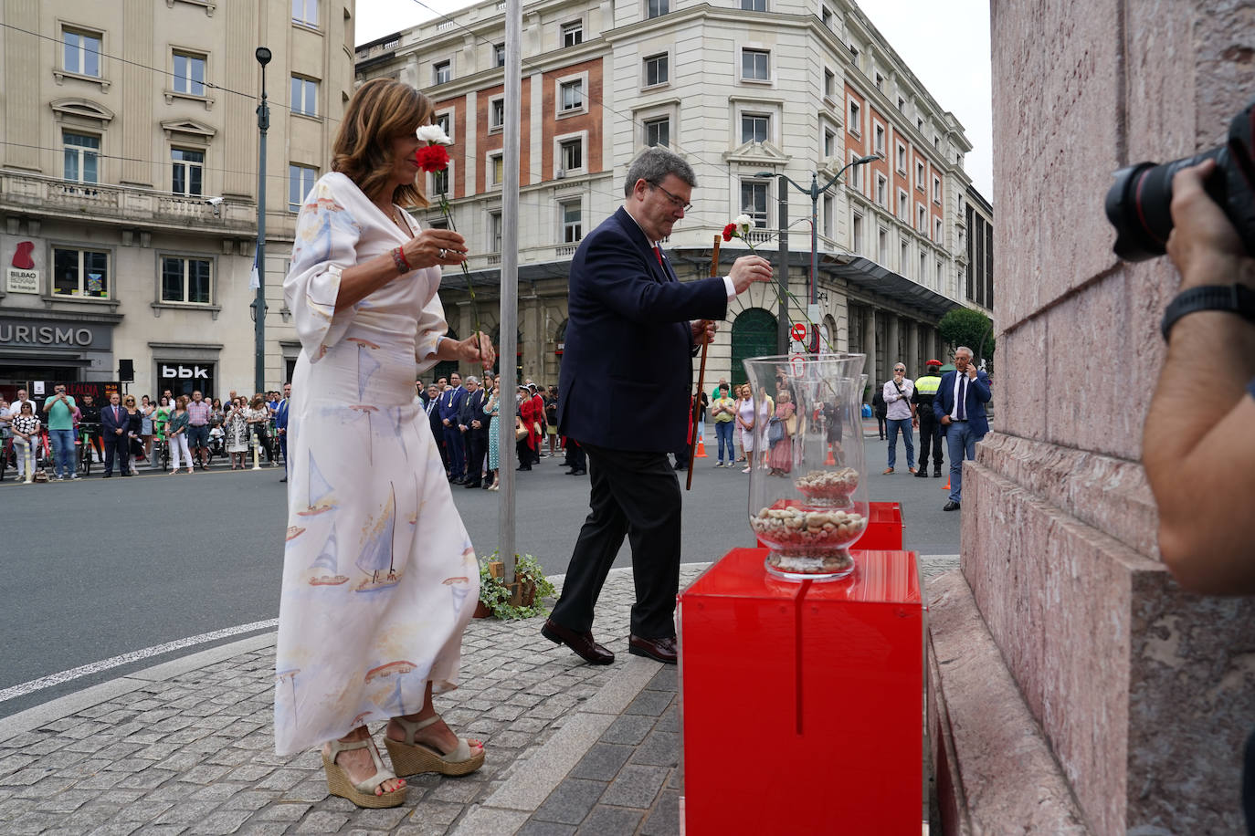 Primer acto de la nueva Corporación de Bilbao