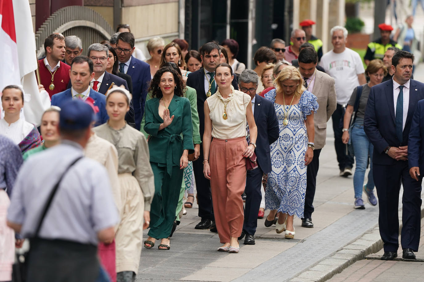 Primer acto de la nueva Corporación de Bilbao