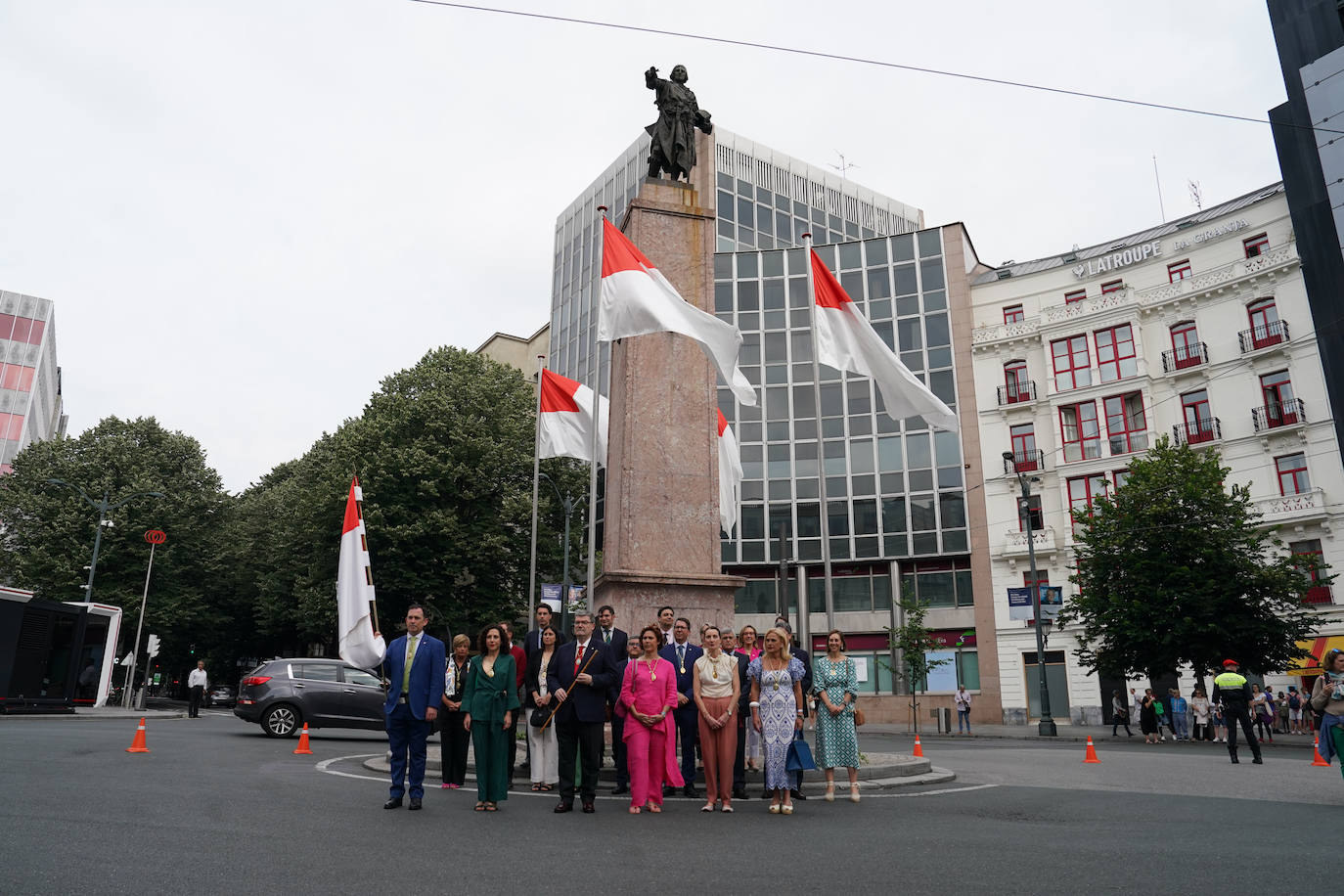 Primer acto de la nueva Corporación de Bilbao