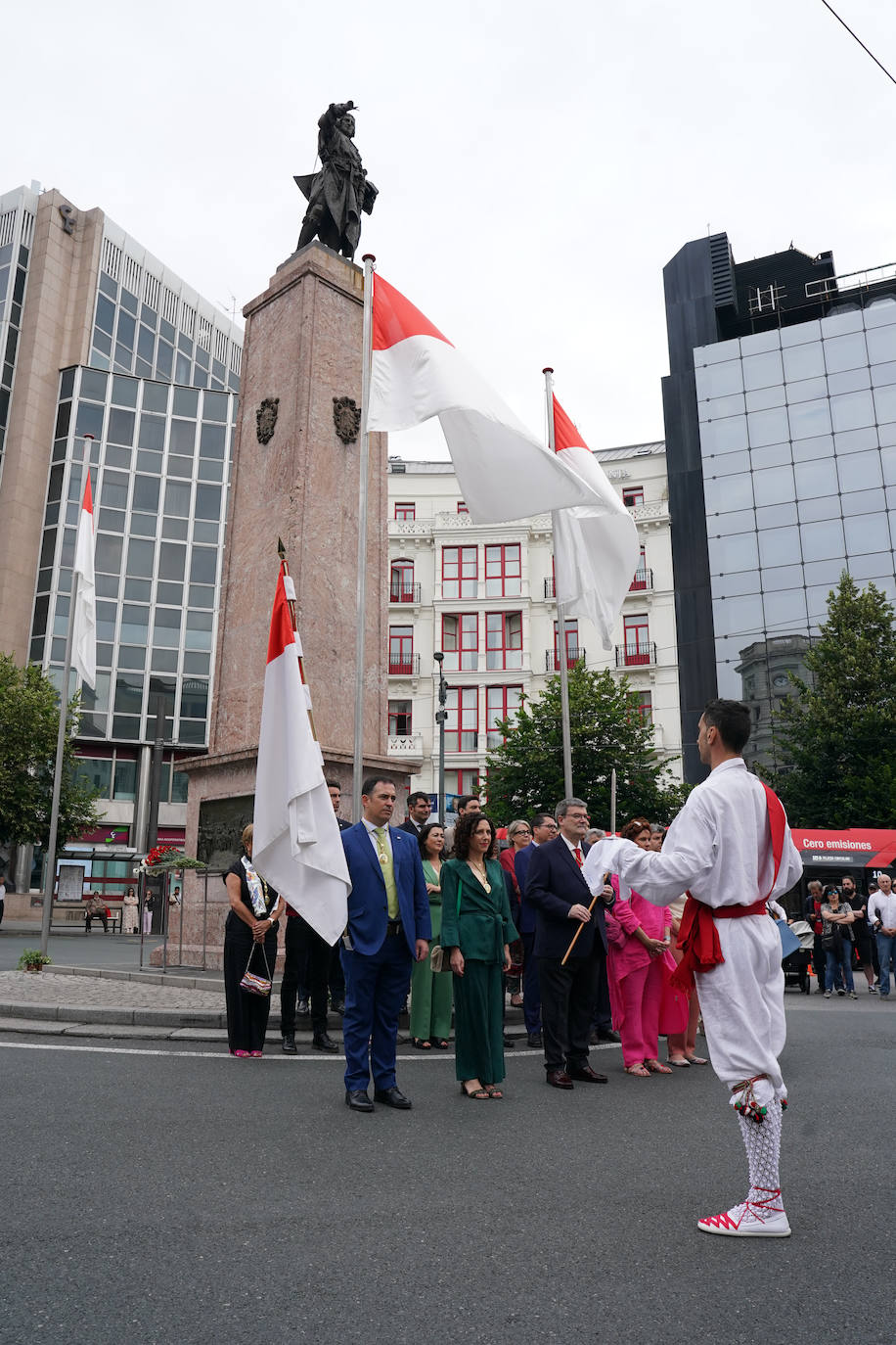 Primer acto de la nueva Corporación de Bilbao