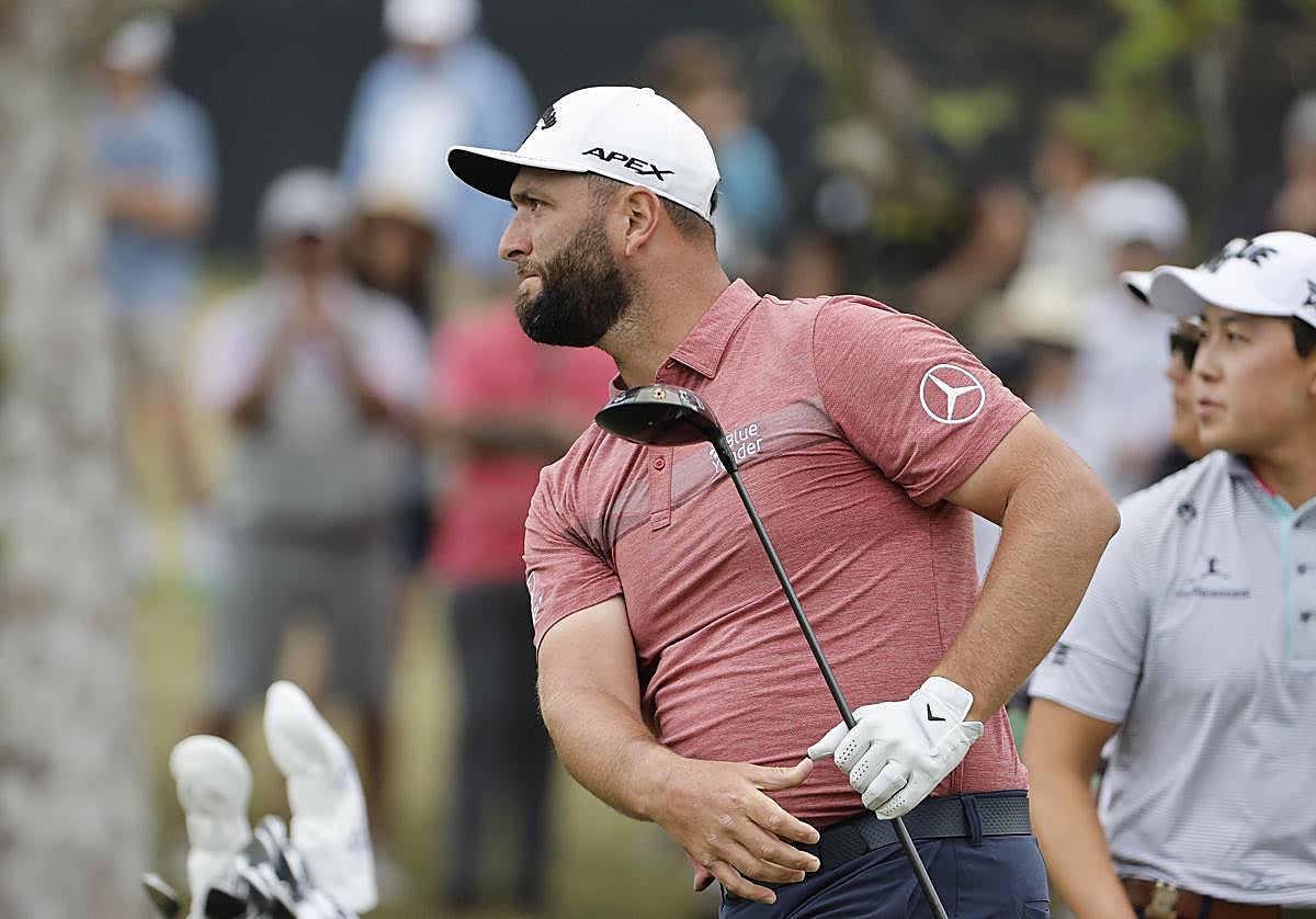 Jon Rahm, en la última jornada del US Open.