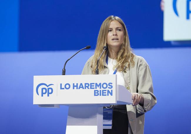 Bea Fanjul, cabeza de lista del PP por Bizkaia.