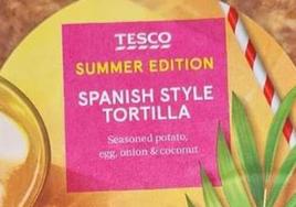 La tortilla española con coco, una versión inglesa que en realidad no existe