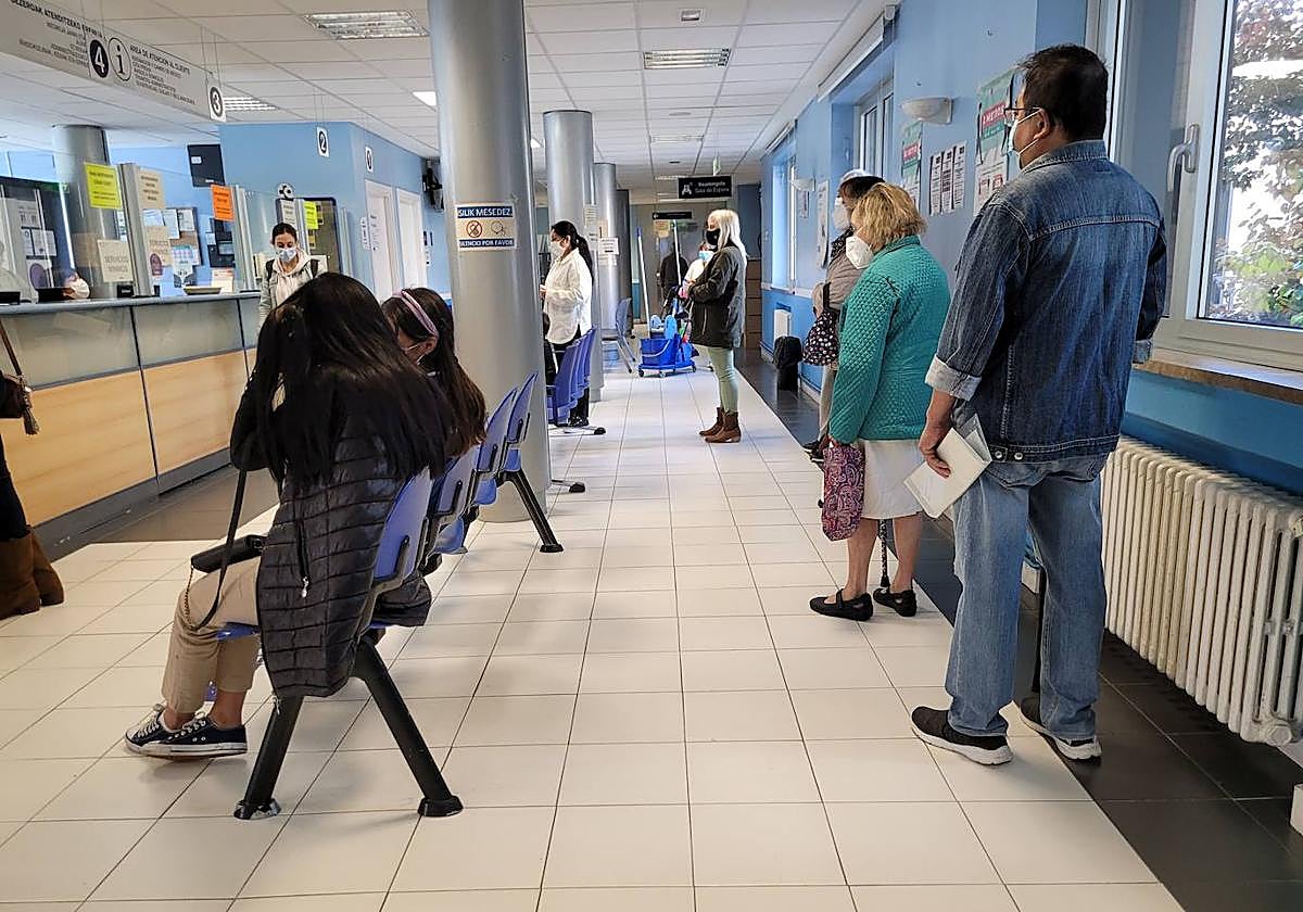 Imagen de la sala de espera de un ambulatorioI