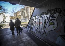 KRAS es uno de los grafiteros que ha 'cazado' el Ayuntamiento.