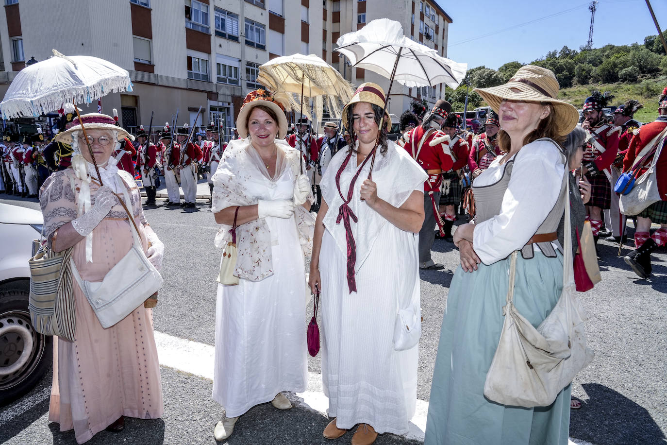 Desfile napoleónico en Nanclares de la Oca