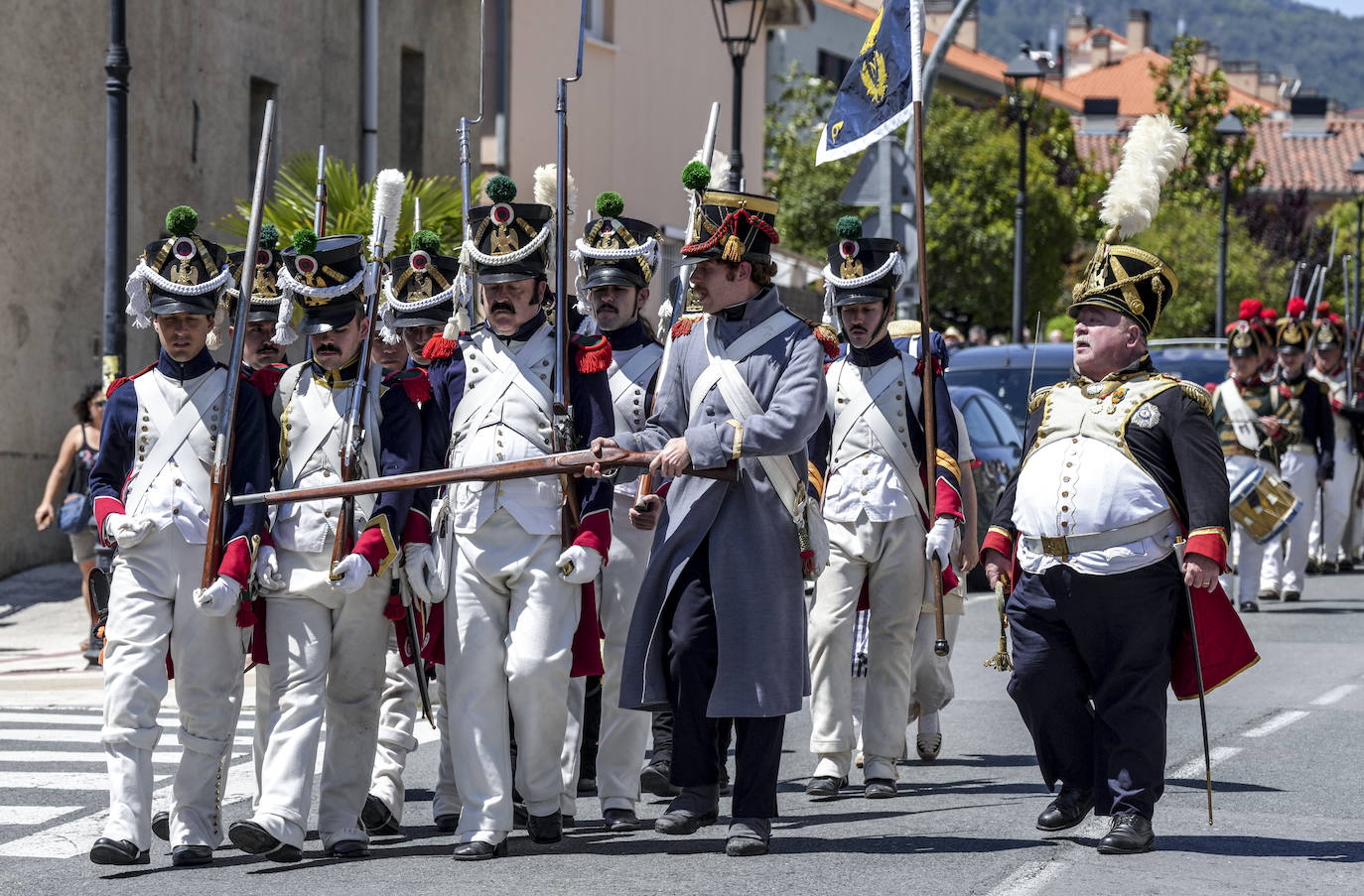 Desfile napoleónico en Nanclares de la Oca