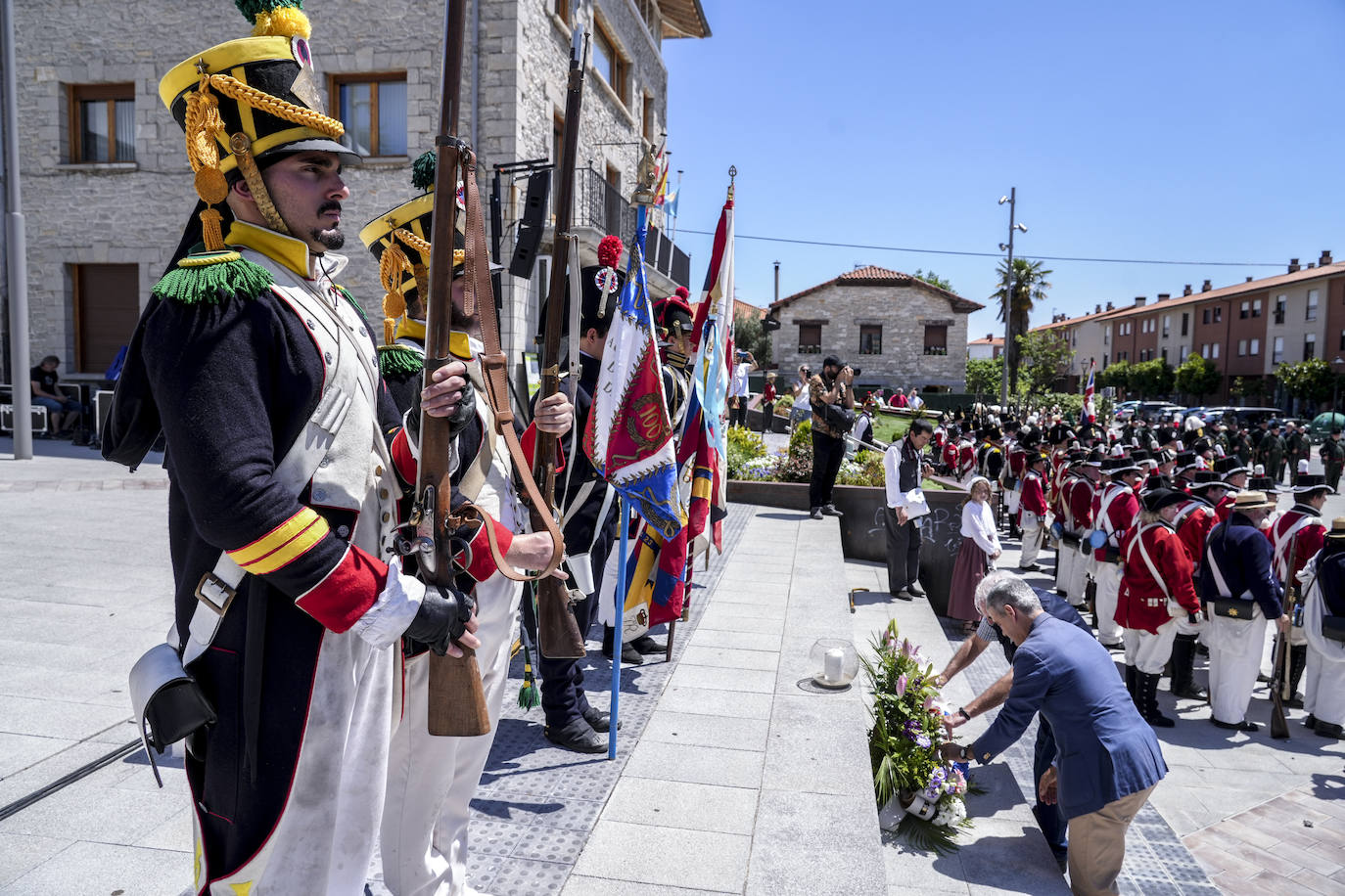 Desfile napoleónico en Nanclares de la Oca