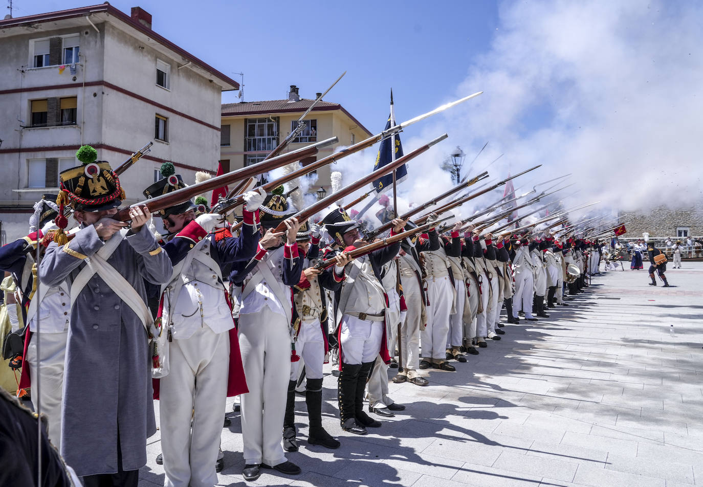 Desfile napoleónico en Nanclares de la Oca