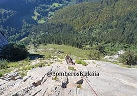 Los montañeros han sido rescatados en la mañana de este sábado.
