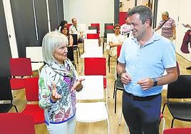 Begoña Prieto y Daniel Urda presentaron el Grado Dual en Tecnologías Digitales.