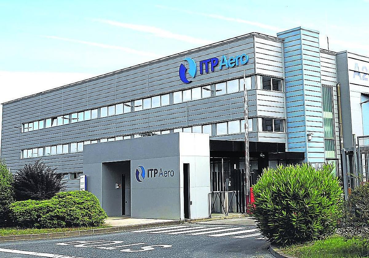 Edificio de ITP Aero en el Parque Tecnológico de Bizkaia.