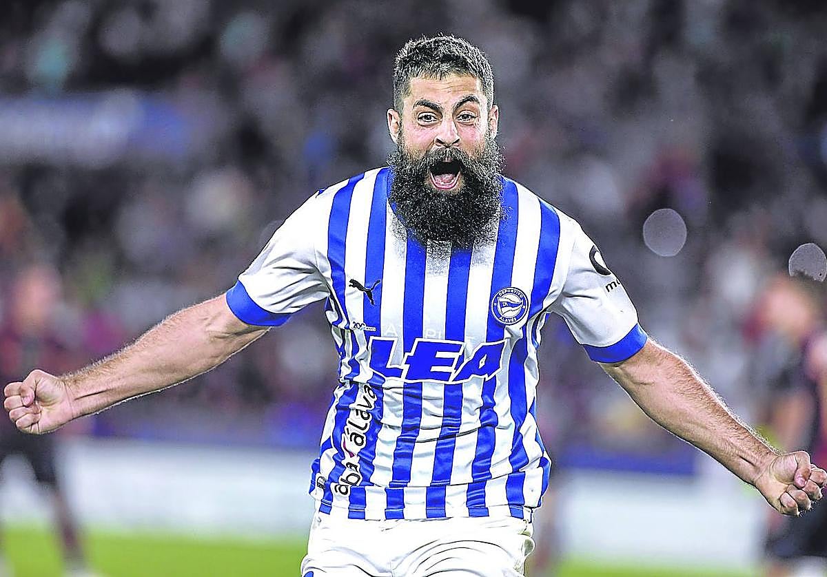 El gol. Villalibre marcó un tanto para la historia, aunque debe volver al Athletic tras su notable préstamo de media temporada en el Alavés.