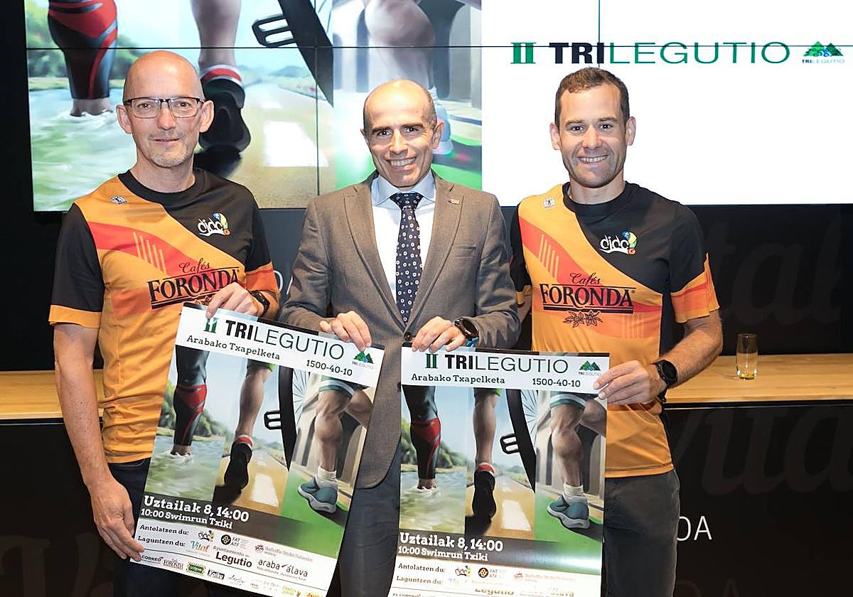 El triatlón olímpico de Legutio vuelve el 8 de julio con cambios en su recorrido