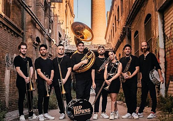 La banda Hip Horns se podrá ver en la avenida Gasteiz, en la Virgen Blanca y en más localizaciones.