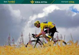 Gran dominador. Froome, entre Mende y Valence en el Tour de 2015.
