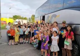 Familias alavesas ofrecen un verano «seguro y tranquilo» a niños ucranianos