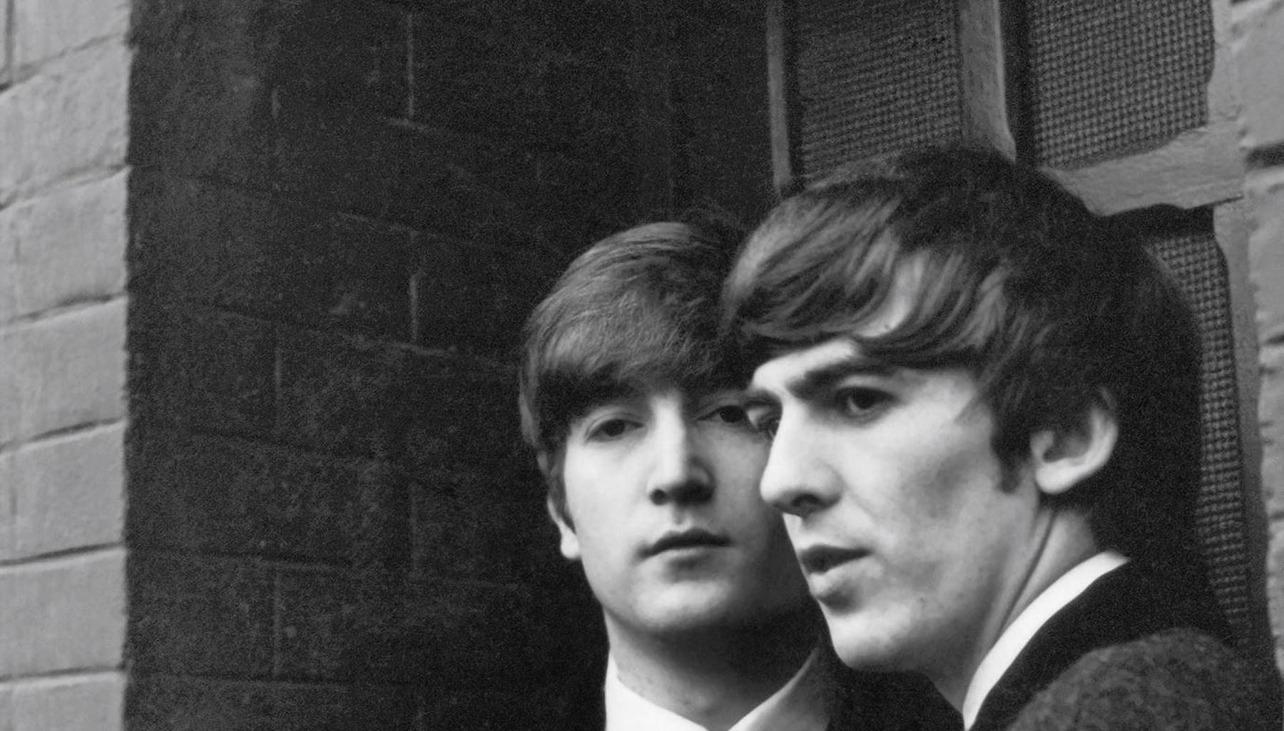 Imagen - Lennon y Harrison.