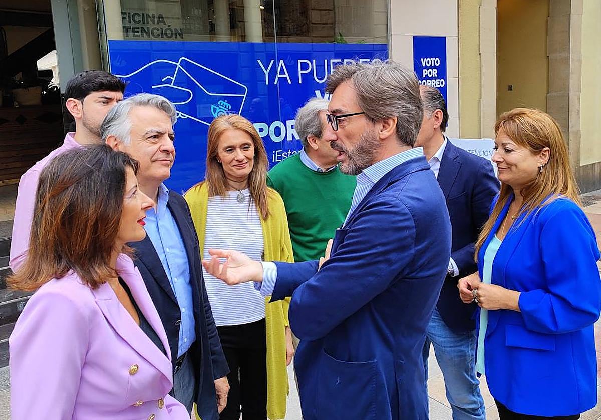 De Andrés se presenta como la alternativa que «no busca tensiones» frente a Sánchez