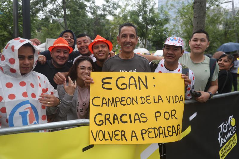 Bilbao descorcha la fiesta del Tour con la presentacion de equipos