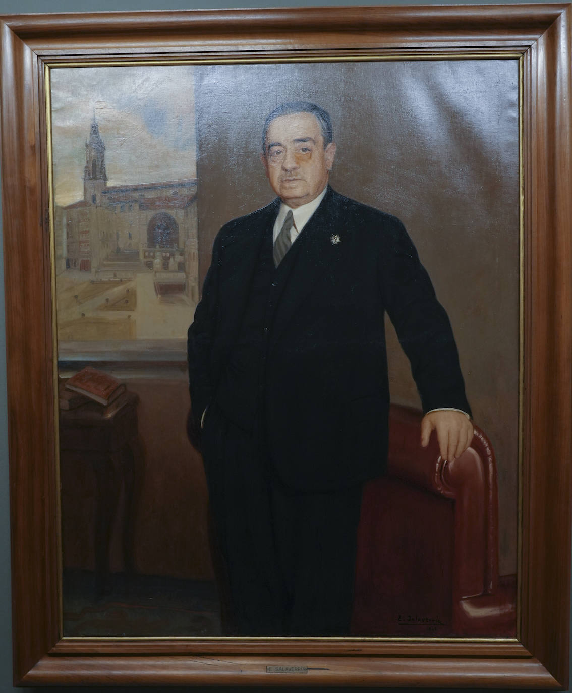 Uno de los retratos de Díaz Olano de la familia Ezquerra. 
