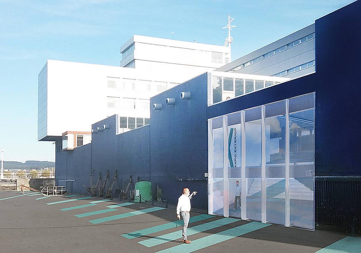 Infografía del proyecto Nautika Itsasgunea, que verá la luz a finales de este año.