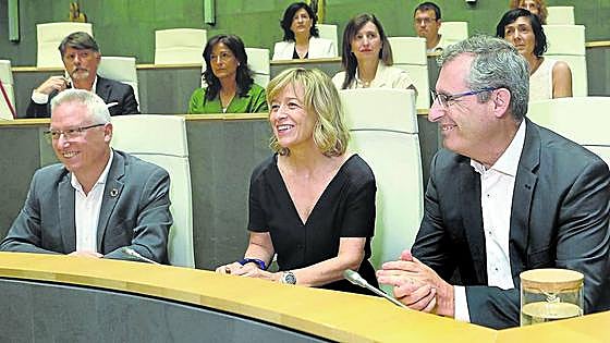 Mendoza será investida hoy diputada general de Gipuzkoa gracias al PSE y el PP