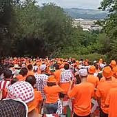 Locura en Pike Bidea al paso del pelotón