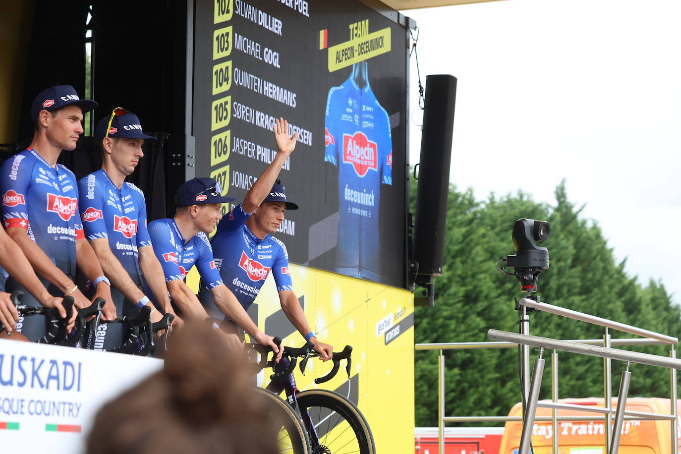 Las mejores imágenes del Tour en Amorebieta