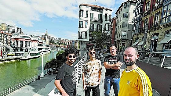 La banda alemana Bilbao conoce el Botxo